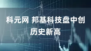 科元网 邦基科技盘中创历史新高